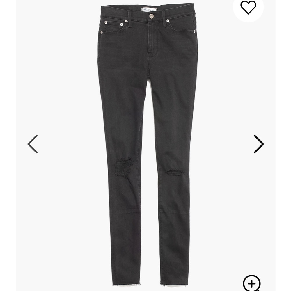 Madewell 9” mid-rise skinny jeans
